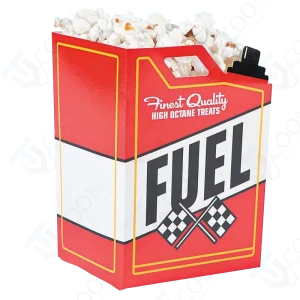 Race Car Fuel Can Popcorn Boxes