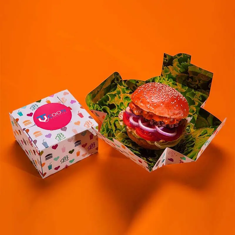 burger packaging