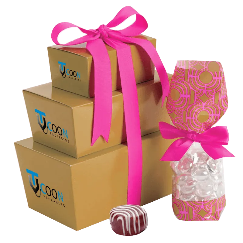 custom fancy candy packaging boxes