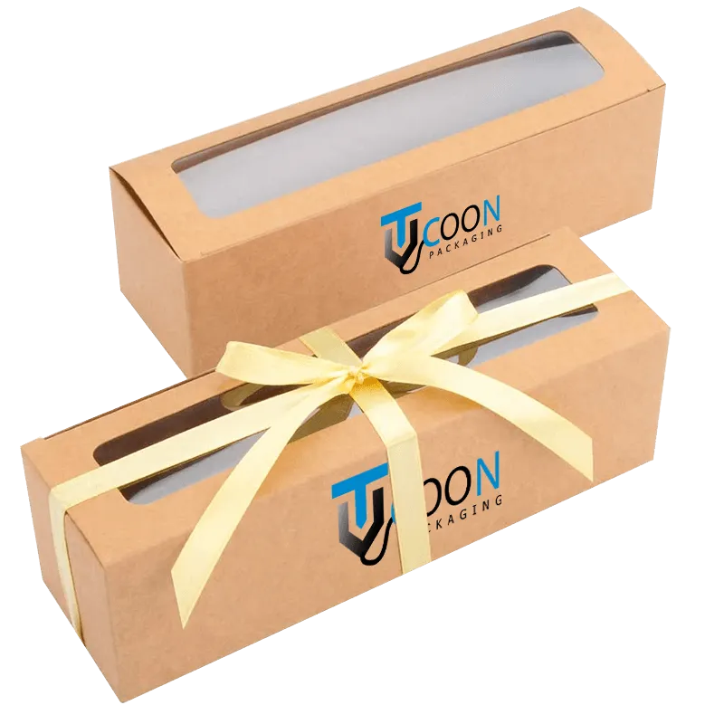 window gift packaging boxes