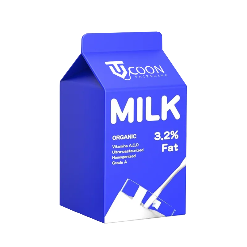 Half Pint Milk Cartons