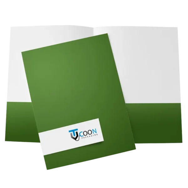 Premium Glossy Pocket Folders