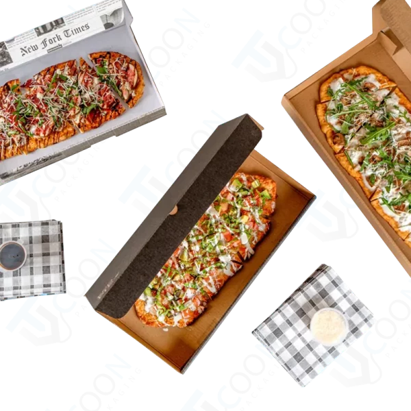 Custom Flatbread Pizza Boxe