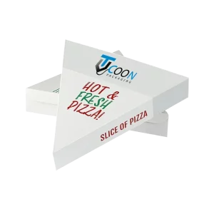 Paper Pizza Clamshell with Logo