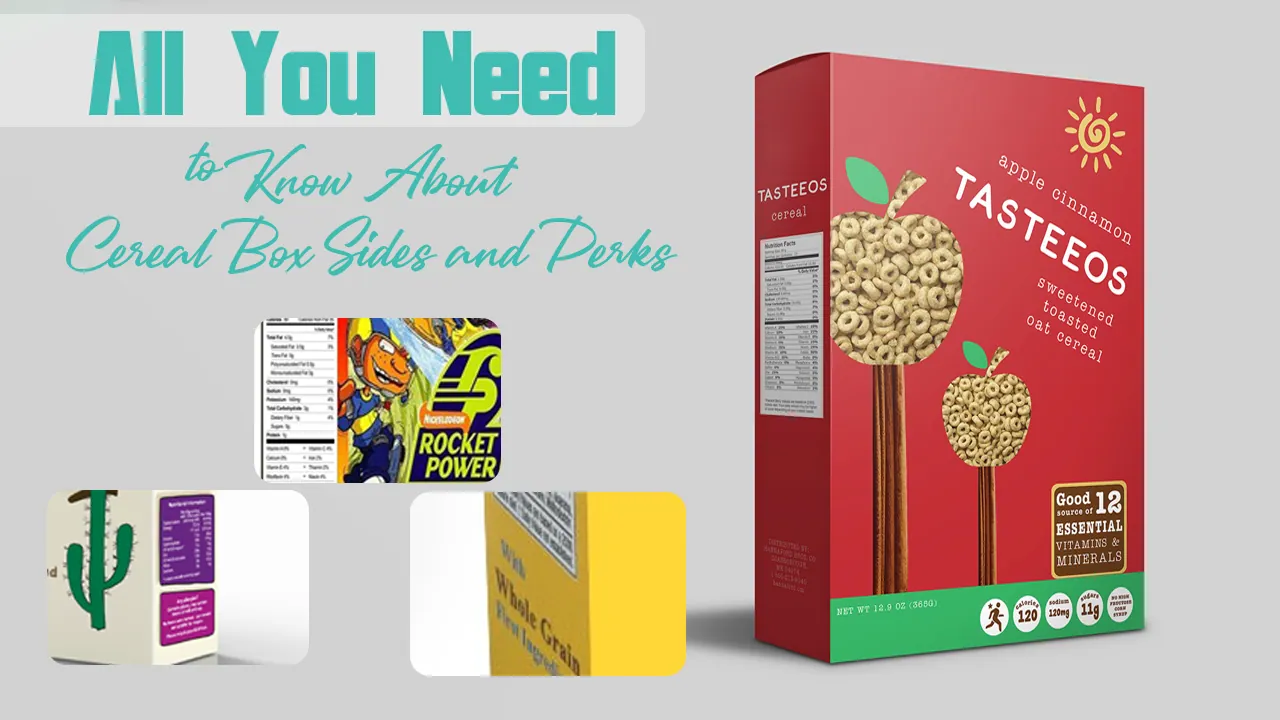 Cereal Box Sides and Perks
