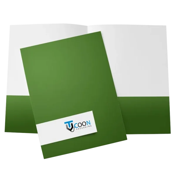 Premium Glossy Pocket Folder