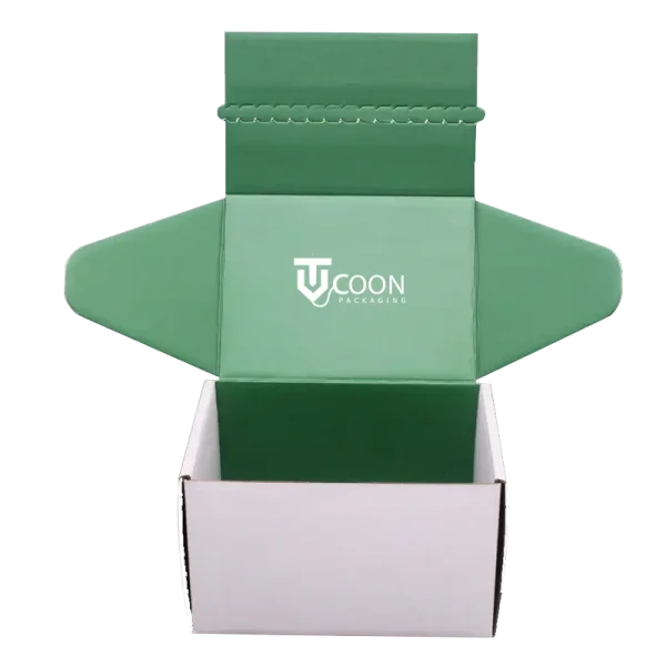 Custom Mailer packaging with tear strip