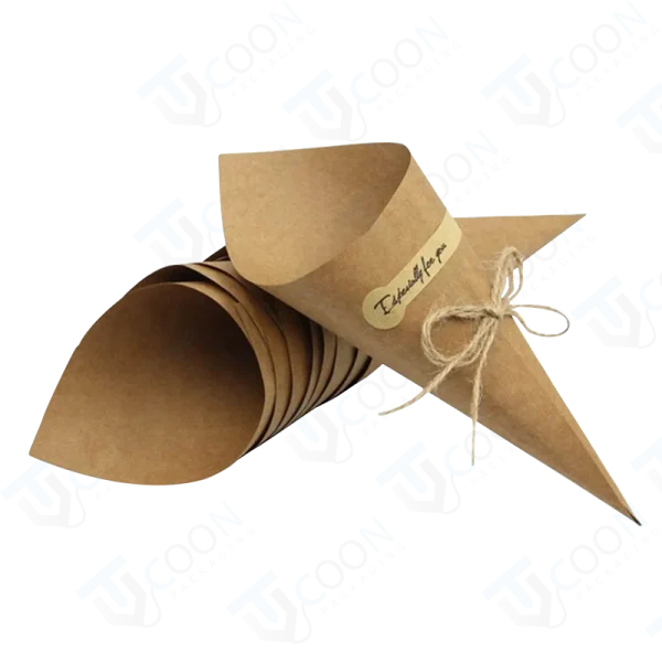 kraft paper cones