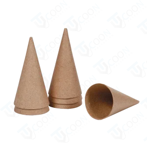 paper mache cones