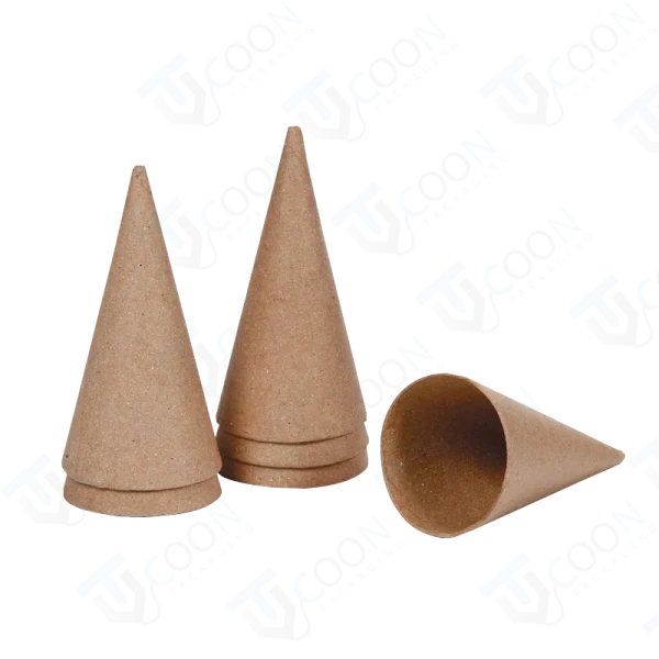 paper mache cones