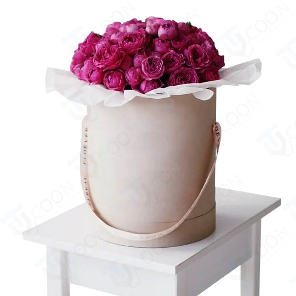 round floral boxes