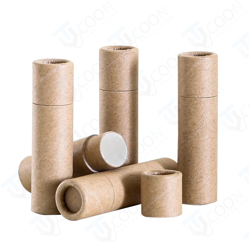 cardboard lipstic tubes