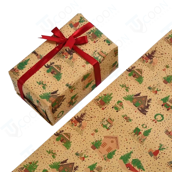 kraft wrapping paper