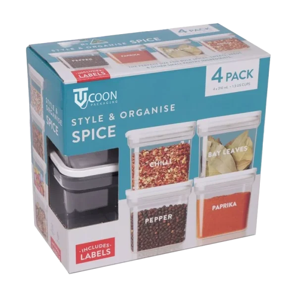 spice storage packaging