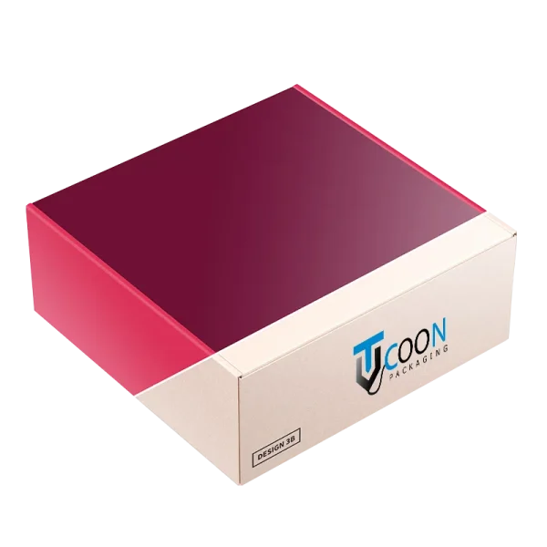 branded square box