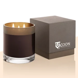 Brown Candle Box