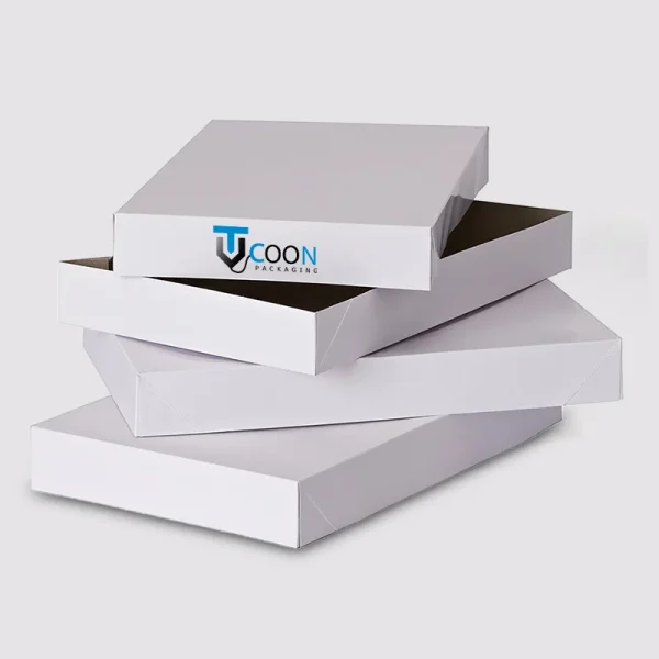 White Apparel Boxes