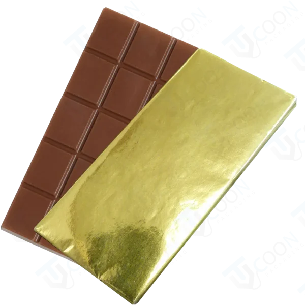 chocolate in a gold wrapper