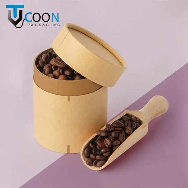 Cardboard Tube Packaging for coffee