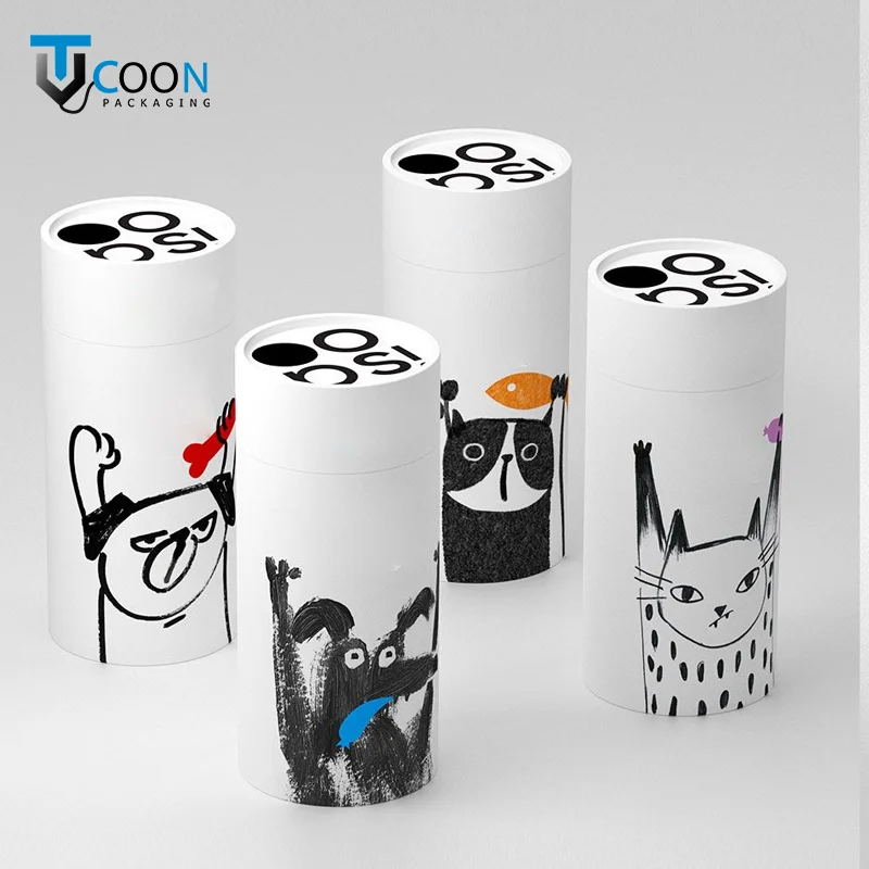 Pet food tube Packaging