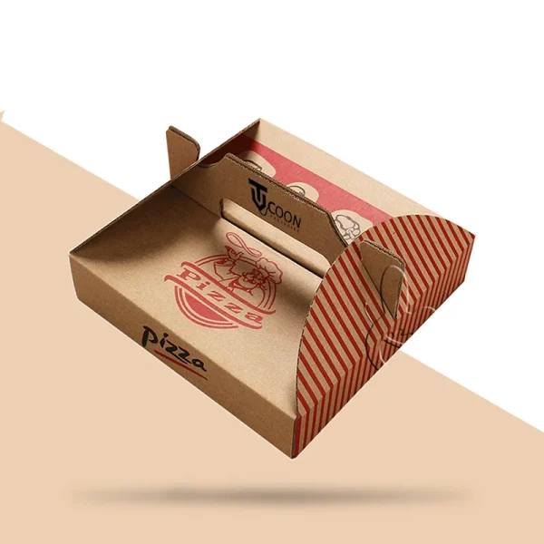 Pizza Box with Handle