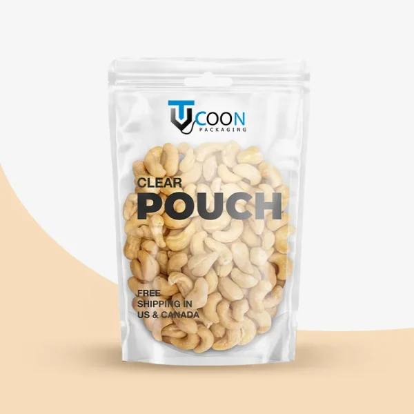 clear stand up pouch