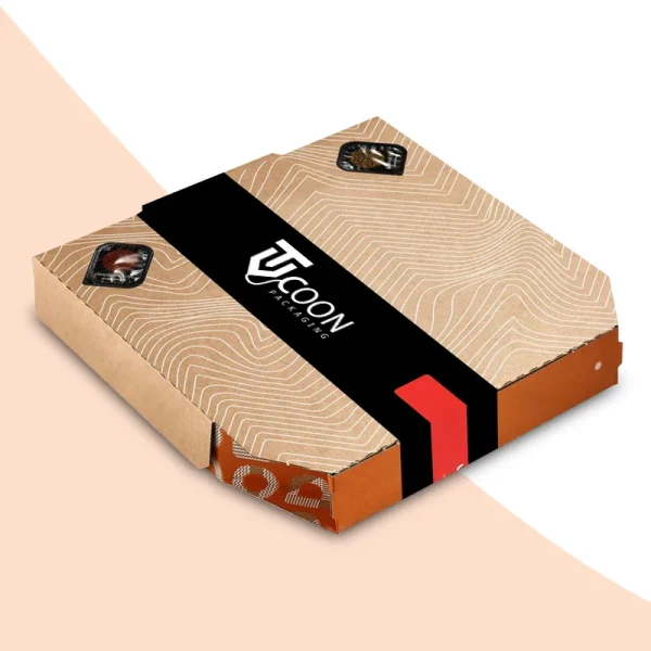 custom pizza box with logo