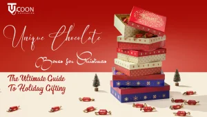 unique chocolate boxes for Christmas