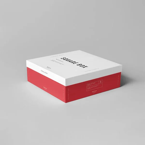 White Box with Lids