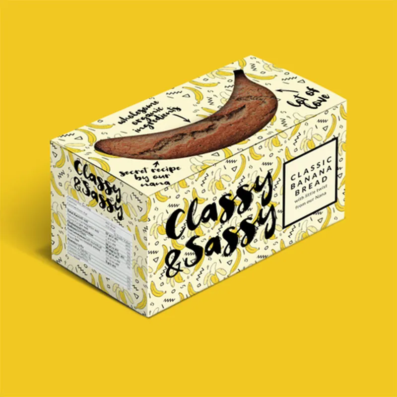 Banana Bread Packaging