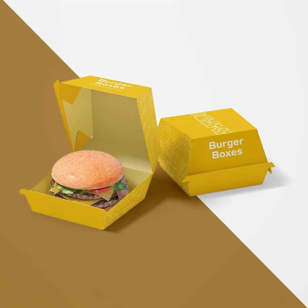 Branded Burger Packaging