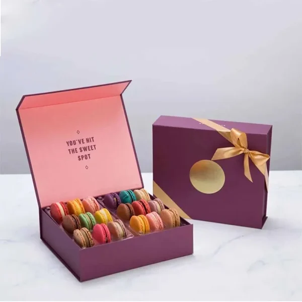 Custom Rigid Macaron Boxes