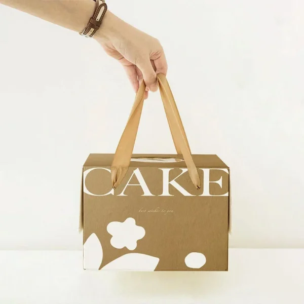 Bakery bags with handles