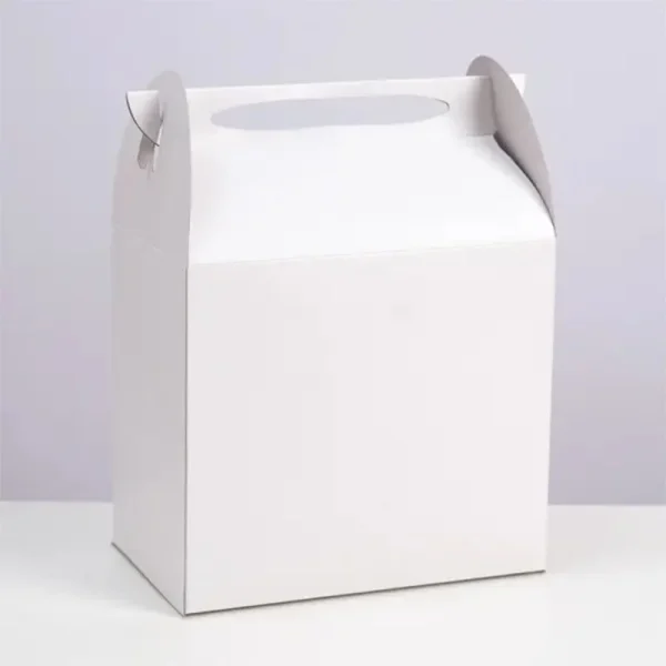 White Gable Boxes