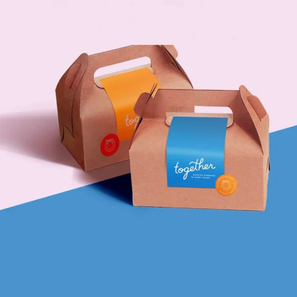 Cardboard Box with Handles