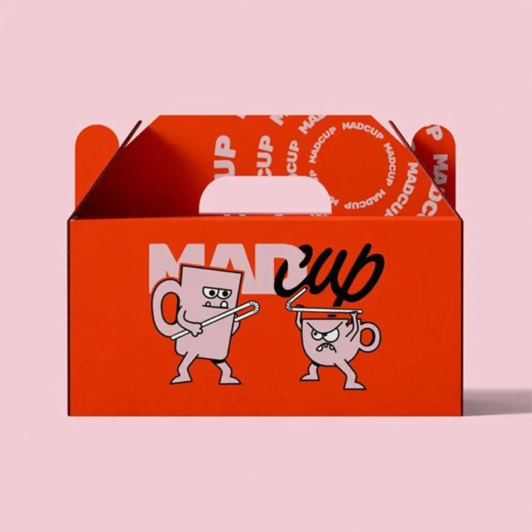 Cardboard Boxes with Handle