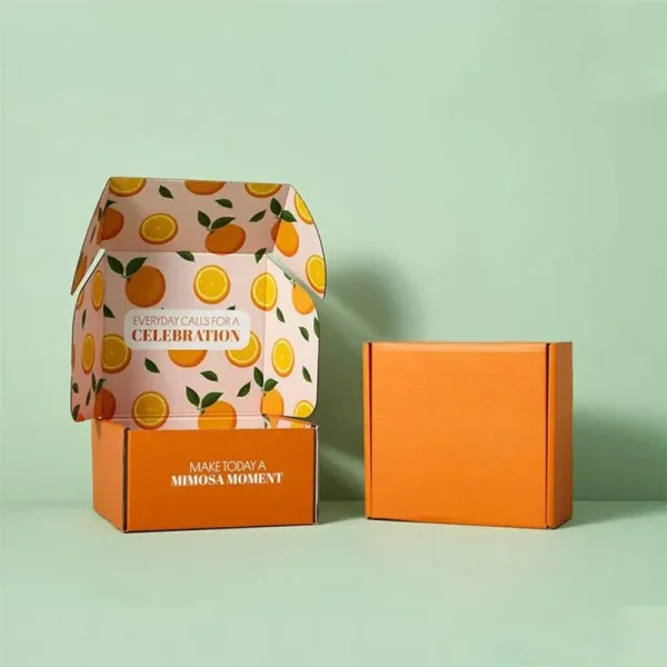 Custom Logo Mailer Box