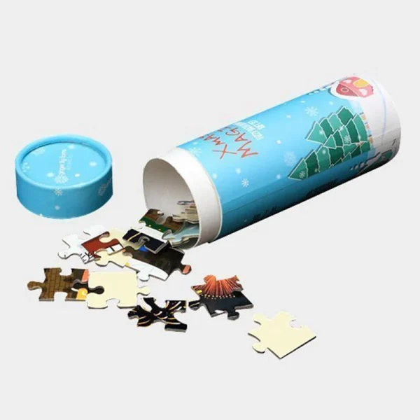 Paperboard Tube Packaging Puzzle Box - Image 4