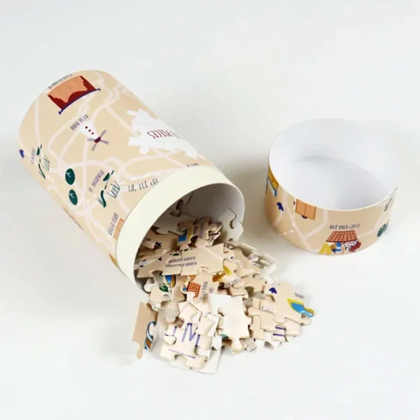 Paperboard Tube Packaging Puzzle Boxes