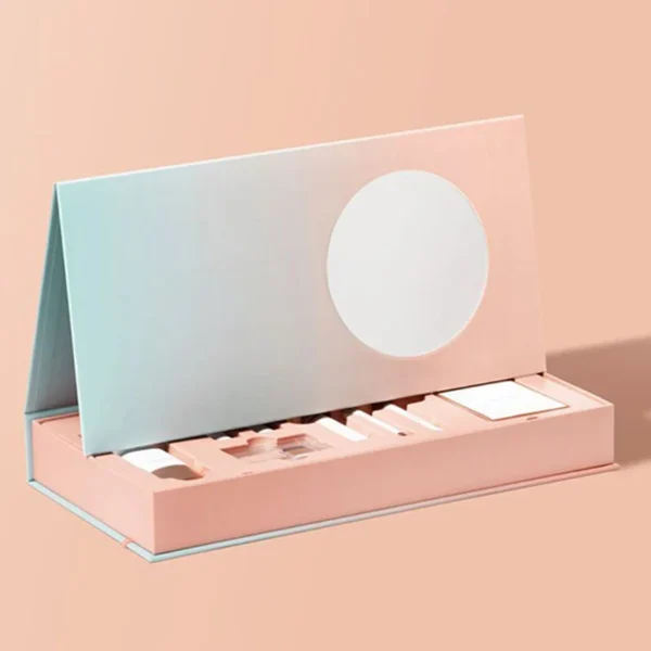 White Makeup Boxes