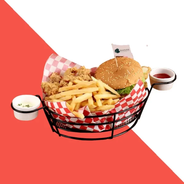 Custom Printed Fry Paper - Image 3