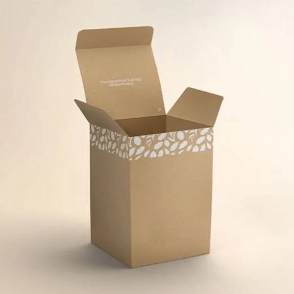 Kraft Tuck Top Packaging