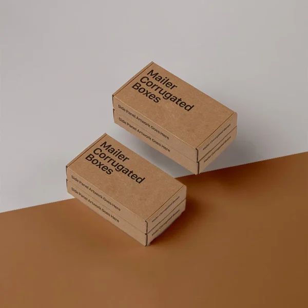 Stock Corrugate Kraft Mailers