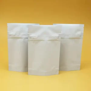 White Mylar Bags
