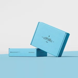 Blue Mailer Boxes