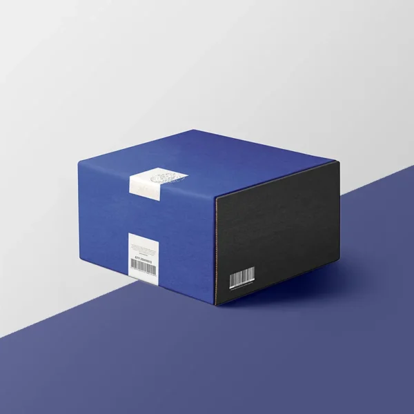 Blue Mailers Boxes