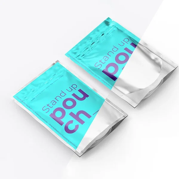 Colors Backed Stand Up Pouches