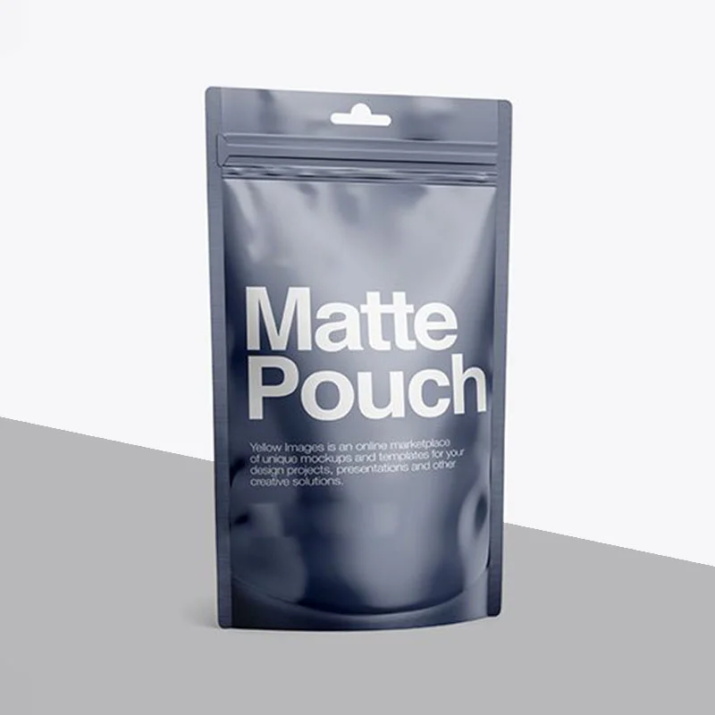 Matte Finish Stand Up Pouches