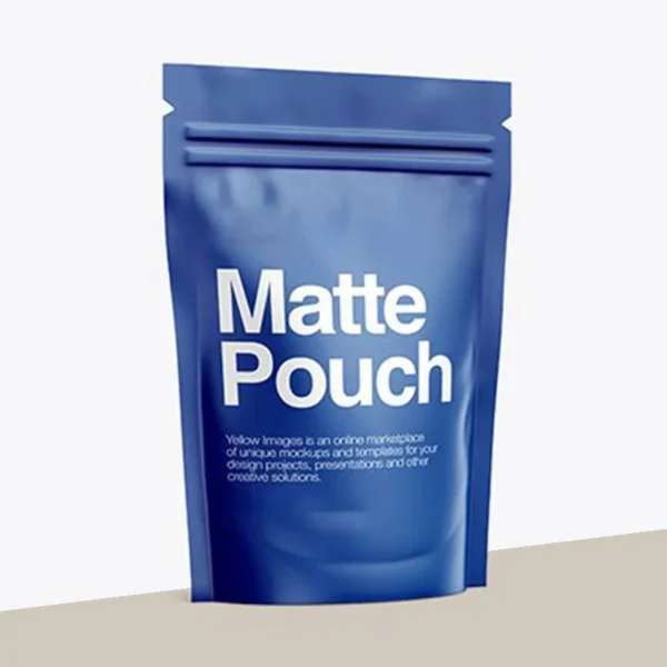 Matte Finish Stands Up Pouches