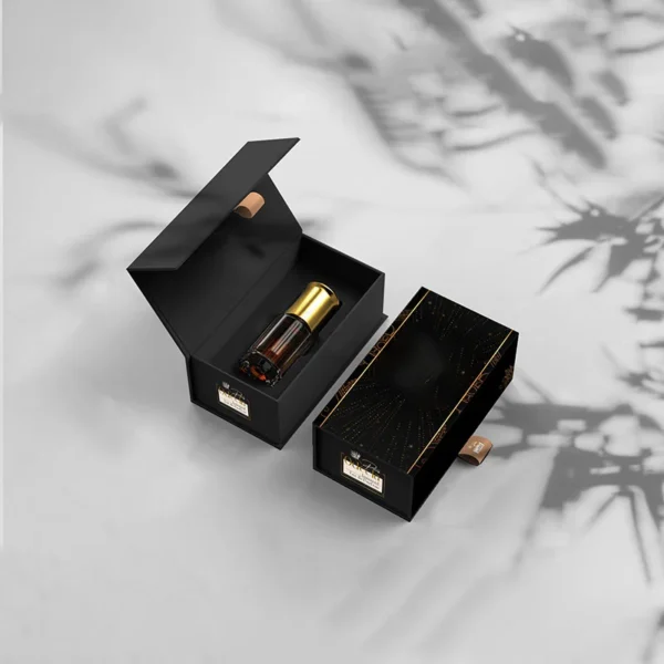 Modern Magnetic Top Flip Perfume Box